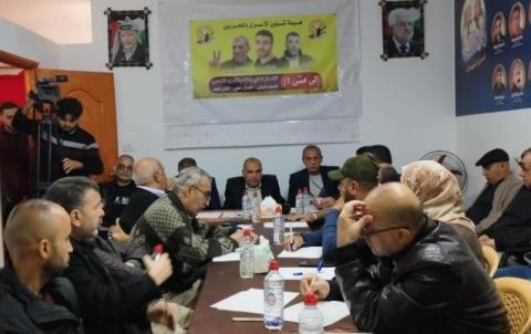 هيئة الاسرى بغزة بالتعاون مع مركز حنظلة لدراسات الاسرى تعقد ندوة بعنوان "جريمة الاهمال الطبي تفتك باجساد الأسري القدامي "  