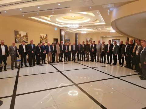 اتحاد جمعيات رجال الاعمال الفلسطينيين  يعقد اجتماع الهيئة العامة وينتخب مجلس إدارة جديد برئاسة المهندس محمد العامور