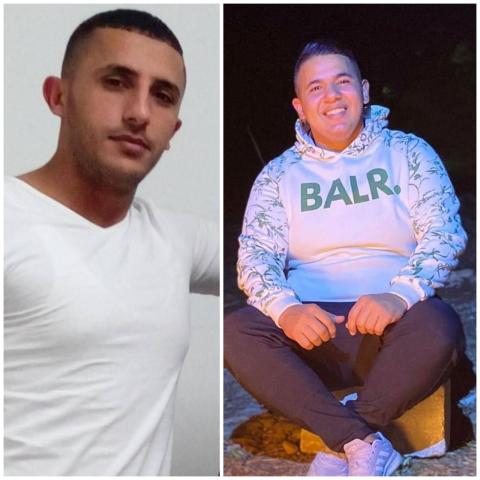 الشهيدان الشابين محمد أيمن السعدي ونعيم الزبيدي.jpg