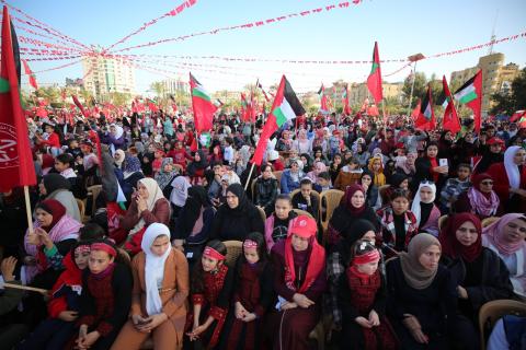 الشعبية تحيي انطلاقتها الـ55 في مهرجان مركزي بمدينة غزة.jpg