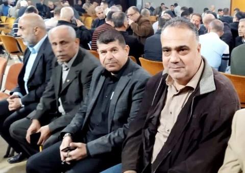 وفد التجمع الفلسطيني للوطن و الشتات يقدم واجب العزاء بالقائد الوطني الكبير سليم الزعنون.jpg