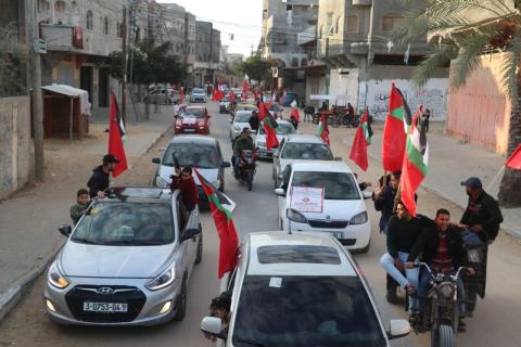 الشعبية في بيت حانون تنظم مسيرة محمولة  8.jpg