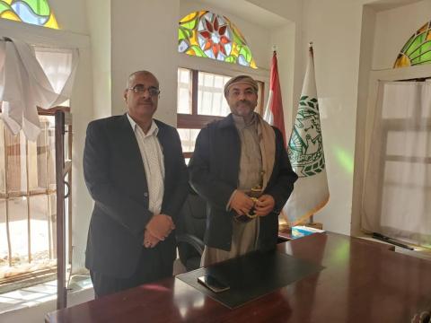 النضال الشعبي تلتقي حزب الحق اليمني