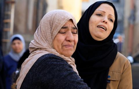 الآلاف يشيعون جثامين الشهداء التسعة في موكب جنائزي مهيب بمدينة جنين