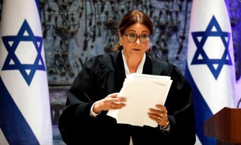 رئيسة المحكمة الإسرائيلية العليا، القاضية إستر حيوت (Getty Images).jpg