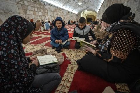 مؤسسة الفرقان تفتتح الملتقى الشتوي "فرسان الفرقان" في المسجد الأقصى المبارك