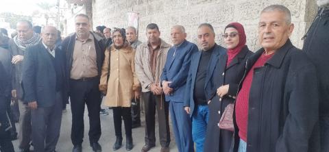 التجمع الفلسطيني للوطن و الشتات في وقفة تضامنية مع الأسرى.jpg