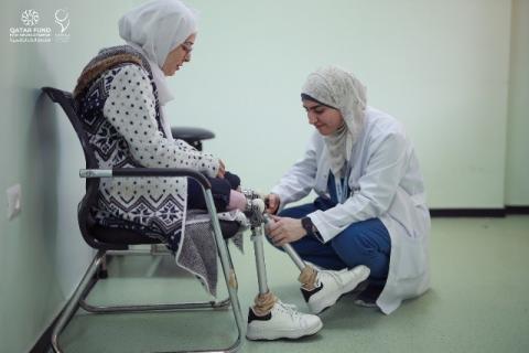 أريج: بساقين صناعيتين أسعى لتحقيق مزيد من الإنجازات وتمثيل فلسطين دوليًا