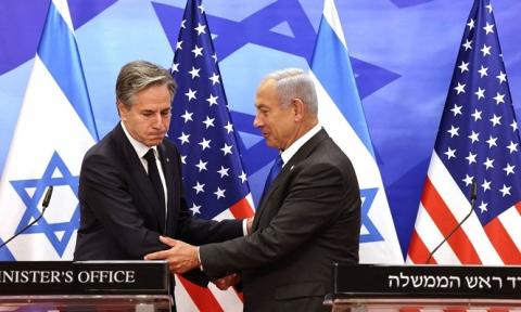 نتنياهو وبلينكن (Getty Images).jpg