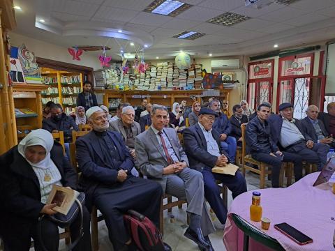 نادي القراء التابع لعبدالشافي الصحية والمجتمعية  يعقد ندوة ثقافية حول ديوان  ( مزون السندريلا )
