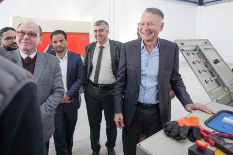 باديكو تعيد بناء المنشآت المدمرة في مدينة غزة الصناعية 1.jpg