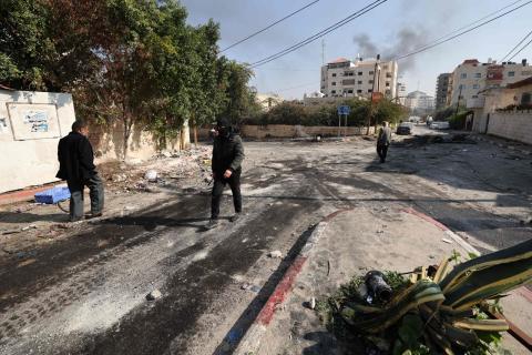 شهداء وجرحى ودمار .. جنين الجريحة تصوير (الفرنسية) 9.jpg