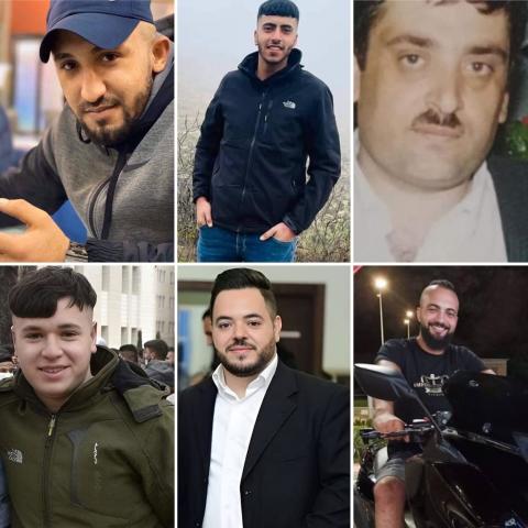 6 شهداء من مخيم قلنديا خلال 2022