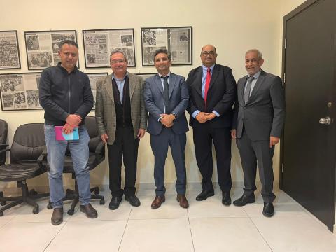 دائرة مناهضة الأبارتهايد تعقدا لقاءا مع وفد خارجية جنوب افريقيا  لبحث ائتلاف عالمي لمواجهة العنصرية الاسرائيلية