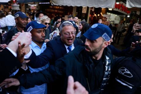 بن غفير في القدس المحتلة (Getty Images).jpg