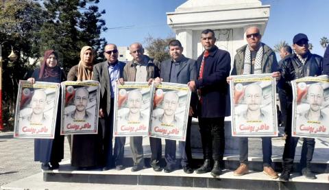التجمع الفلسطيني للوطن و الشتات يشارك في الإحتفال بالإفراج عن الأسير القائد ماهر يونس.jpg