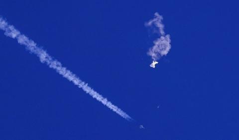 إسقاط بالون قبالة سواحل ولاية كارولينا الجنوبية (Getty Images).jpg