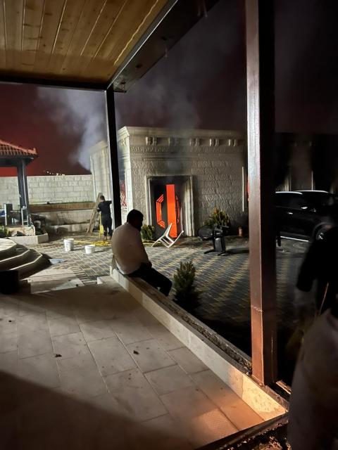 إصابة أفراد عائلة بالاختناق شمال رام الله