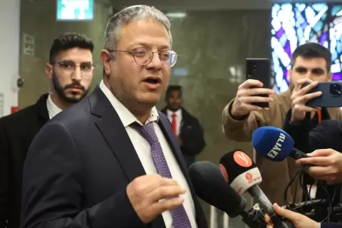 وزير الأمن القومي إيتمار بن غفير (رويترز).webp