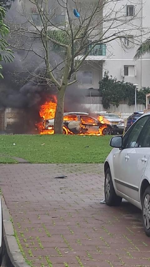 قناة عبرية: انفجار سيارة في نهاريا  لا توجد إصابات