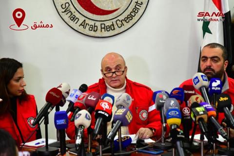 الهلال الأحمر السوري يناشد : نتائج الزلزال كارثية ومتطوعونا في حالة جاهزية "ولكن نفتقد للمعدات"