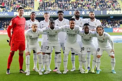 تشكيلة ريال مدريد خلت من الإسبان أمام فياريال (غيتي).webp
