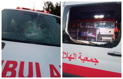 "الصليب الأحمر" يعبر عن قلقه جراء الهجوم  على مركبة إسعاف في حوارة