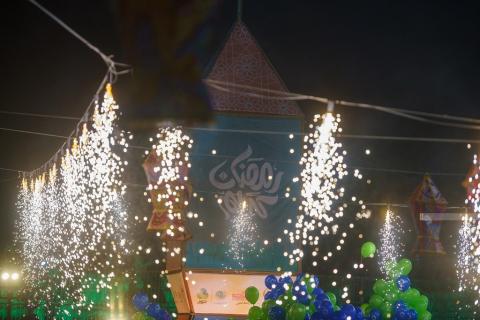 اضاءة فانوس شهر رمضان المبارك في مدينة القدس ..تصوير - وفا.jfif