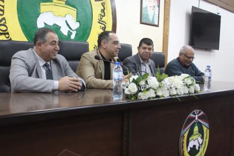 التجمع الفلسطيني للوطن و الشتات و جامعة القدس المفتوحة فرع غزة ينظمان دورة بعنوان "البروتوكول و العلاقات العامة"