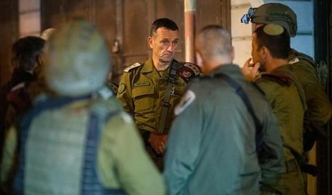 هليفي في قرية حوارة الفلسطينية عقد الاعتداءات الإرهابية للمستوطنين، الأسبوع الماضي.jpg