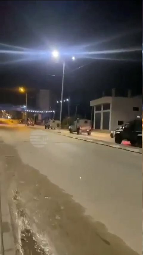اصابات باقتحام  الحي الشرقي من مدينة نابلس