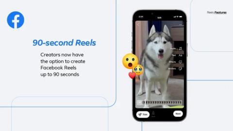 يمتد Reels على Facebook إلى 90 ثانية كحد أقصى