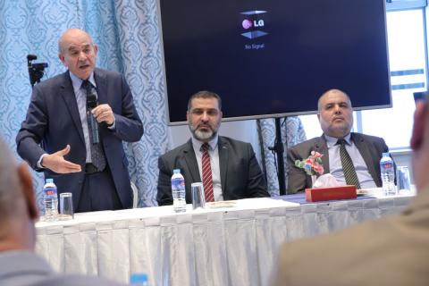 اختتام سلسلة لقاءات  "تطوير قدرات وتبادل الخبرات لقضاة المحاكم في قطاع غزة"