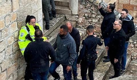 محاولة للاعتداء على كنيسة "قبر العذراء مريم" في القدس