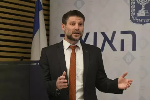 وزير المالية بتسلئيل سموتريتش(صورة - رافي كوتز).webp