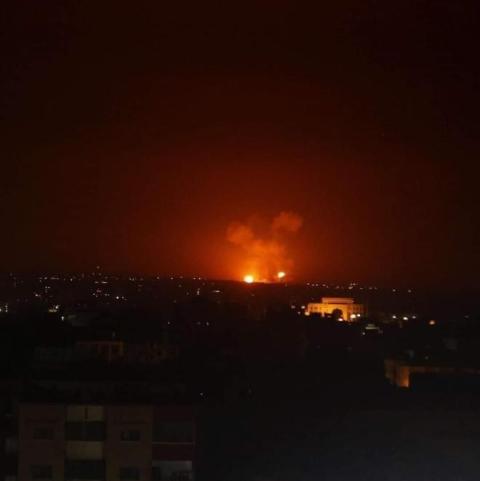 هجوم إسرائيلي في محيط دمشق