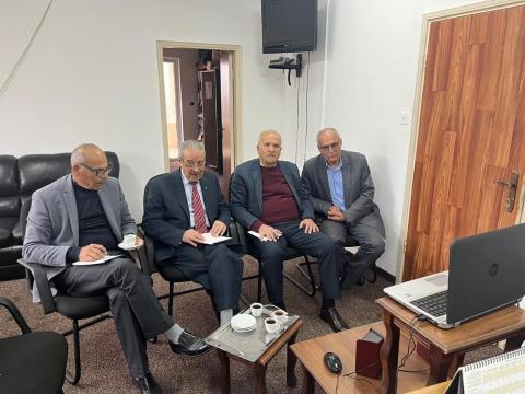 تيسير خالد : يؤكد على أهمية استئناف عملية حصر وتسجيل أضرار الجدار وخاصة في القدس
