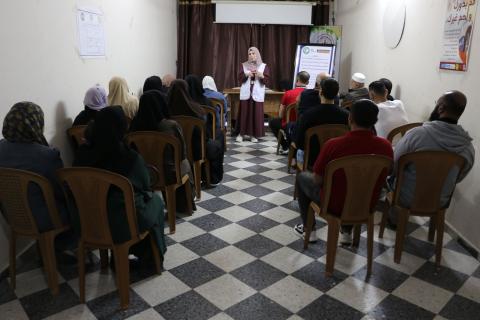 عبدالشافي الصحية و المجتمعية تعقد ورشة توعوية حول  قانون الأحوال الشخصية