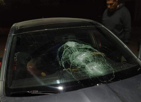 4 إصابات في هجوم على مركبات في البيرة الشمالي واعتداء على مواطنين سلفيت