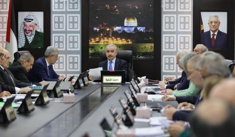 مجلس الوزراء الفلسطيني: إقرار موازنة العام 2023 ورفعها إلى الرئيس للمصادقة عليها