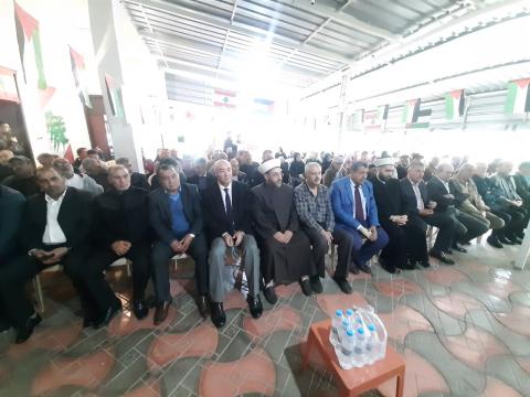 مهرجان حاشد لقطاع العمال في الجبهة الديمقراطية تكريماً للعمال في منطقة برالياس في البقاع