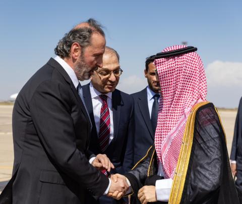 وزير الخارجية السعودي في دمشق لأول مرة منذ 12 عام