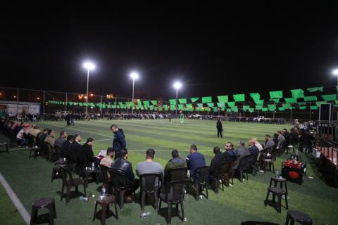 حماس والقسام تنظمان لقاء المعايدة الإخواني في المنطقة الوسطى
