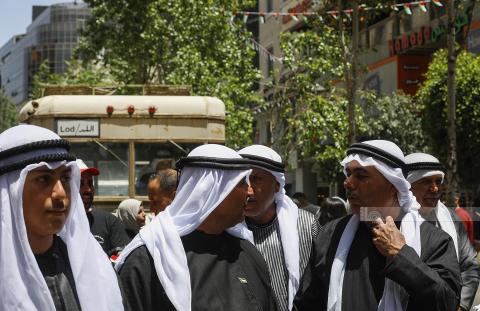 فعاليات احياء الذكرى الـ75 للنكبة في مدينة رام الله