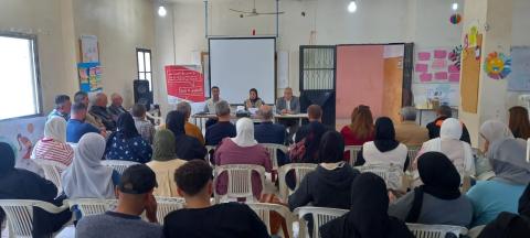 ندوة تفاعلية للإئتلاف اللبناني الفلسطيني لحملة حق العمل لمناسبة الاول من ايار
