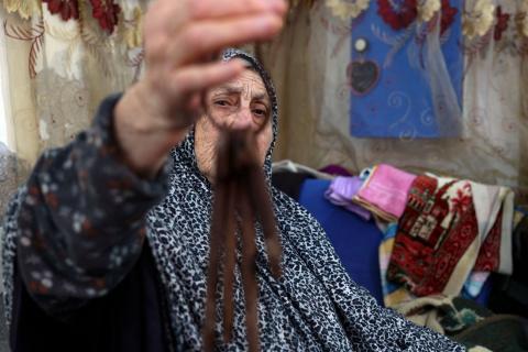 75 عامًا على النكبة الفلسطينية.. صور لمن عاشوا تلك الحقبة وأخرى من معاناة مخيمات اللجوء في لبنان .. عدسة (الفرنسية)