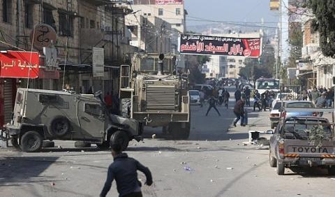 قوات الاحتلال تقتحم منطقة الهدف في مخيم جنين (Getty Images).jpg