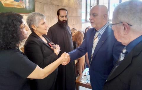 فلسطين تقدم التعازي بالفنان الراحل إيلي شويري