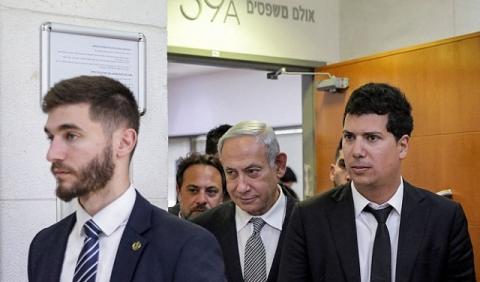 نتنياهو في المحكمة (Gettyimages).jpg