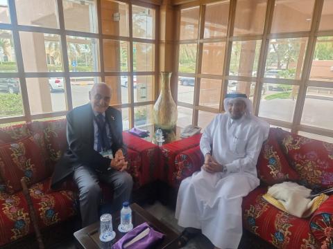 المصري يلتقي المستشار الخاص للأمين العام للأمم المتحدة